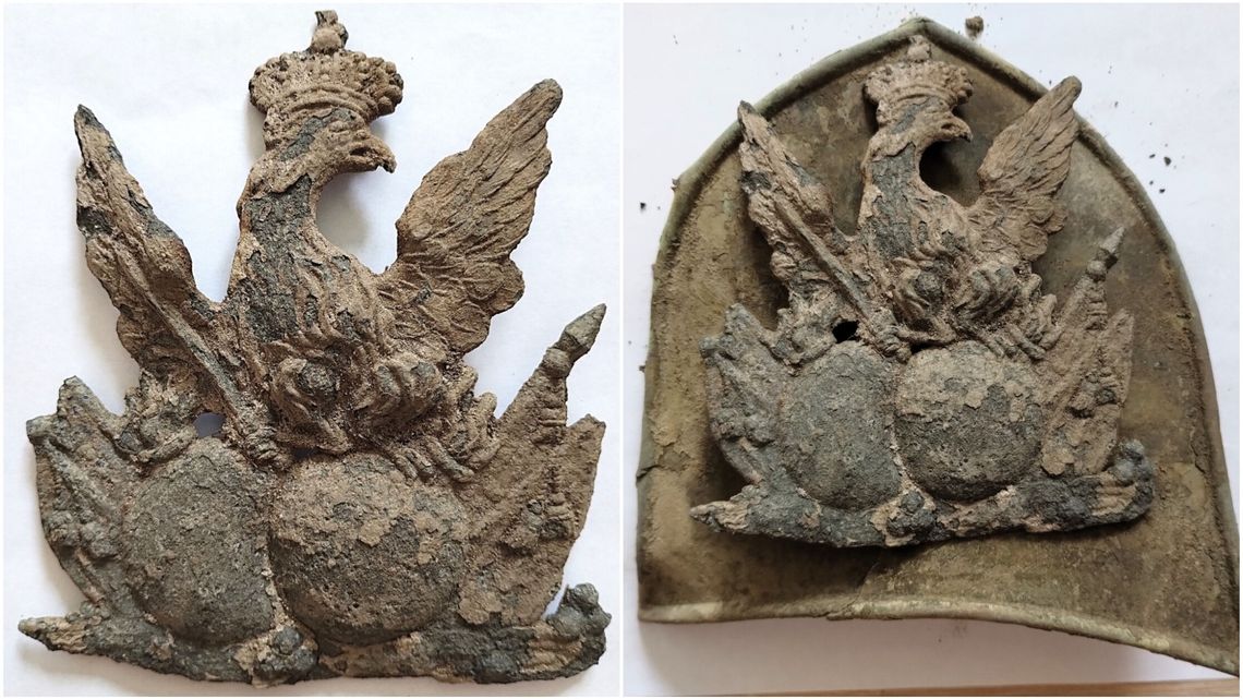 Bezprecedensowe znalezisko: Orzeł z czasów insurekcji kościuszkowskiej 