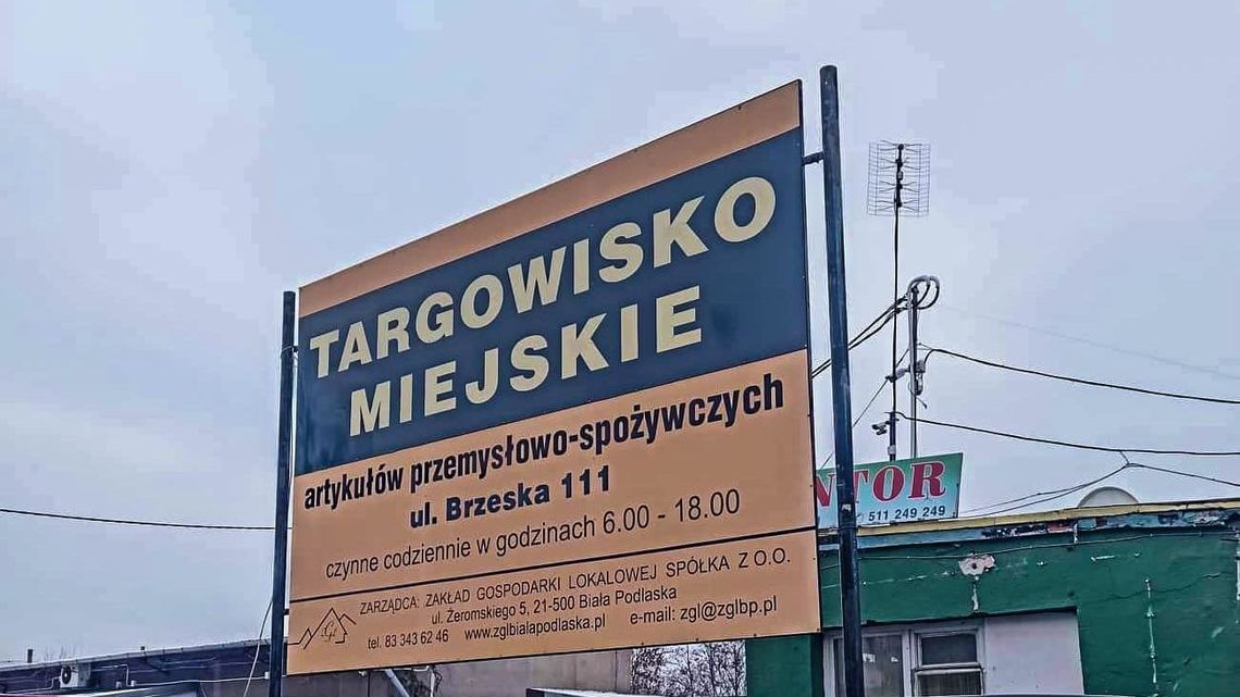 Biała Podlaska: Handlarze zapłacą mniej za czynsz na bazarze