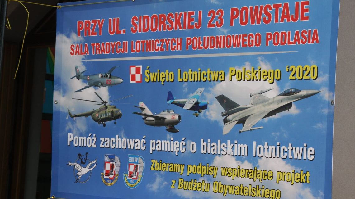 Biała Podlaska: Izba pamięci lotnictwa i mural. Czy ten projekt wygra? Biała Podlaska: Izba pamięci lotnictwa i mural. Czy ten projekt wygra?