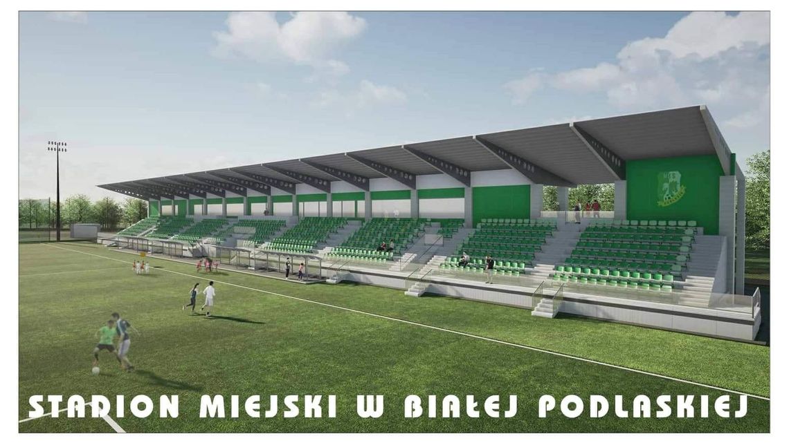 Biała Podlaska: Miasto pokazało wizualizacje stadionu