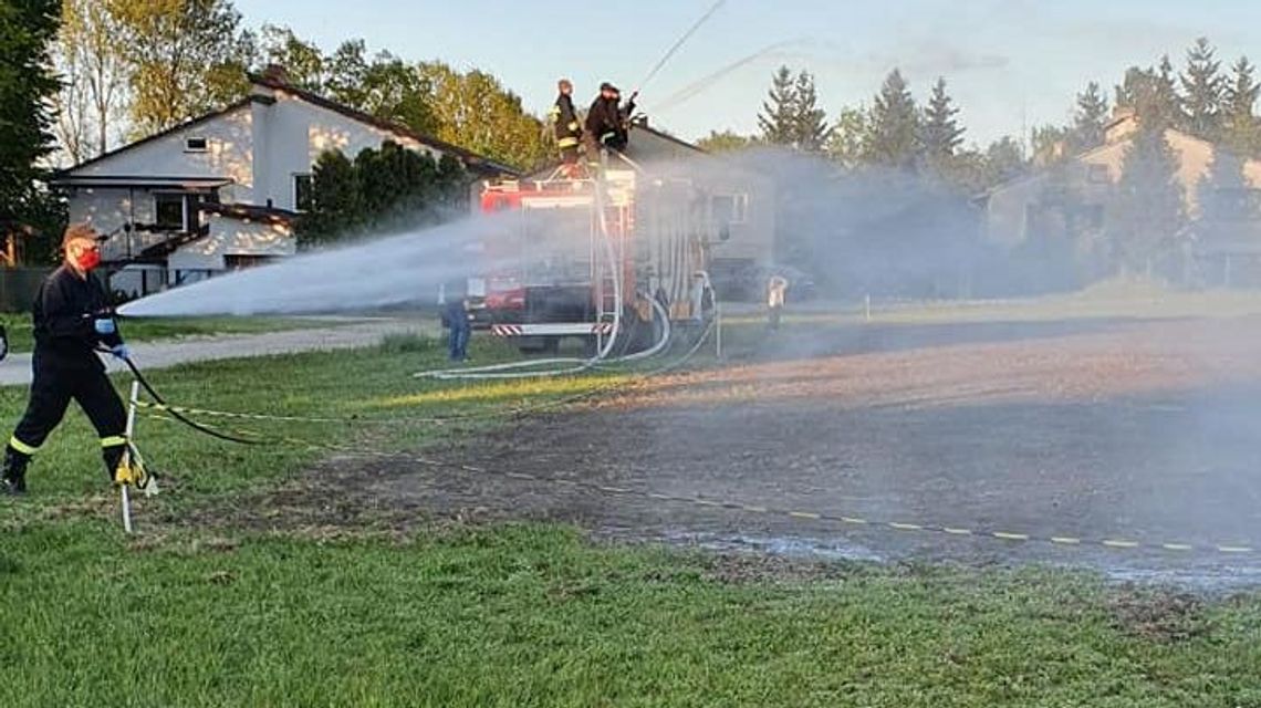 Biała Podlaska. Nowe boisko Orzechówka. Pomogło miasto i strażacy OSP