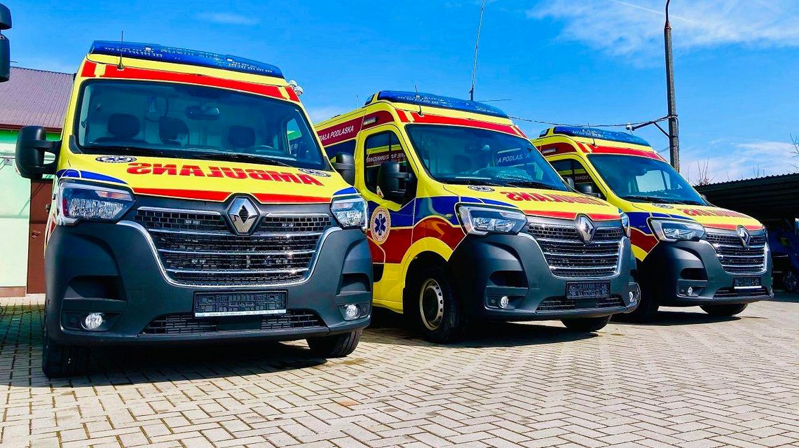 Biała Podlaska: Nowe karetki z GPS dla pogotowia