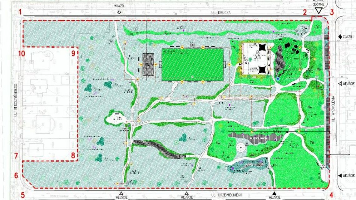 Biała Podlaska: Nowy park z boiskami i schronieniem dla żab Biała Podlaska: Nowy park z boiskami i schronieniem dla żab