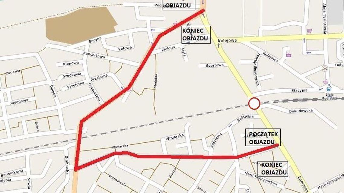 Biała Podlaska: Od poniedziałku utrudnienia na Łomaskiej Biała Podlaska: Od poniedziałku utrudnienia na Łomaskiej