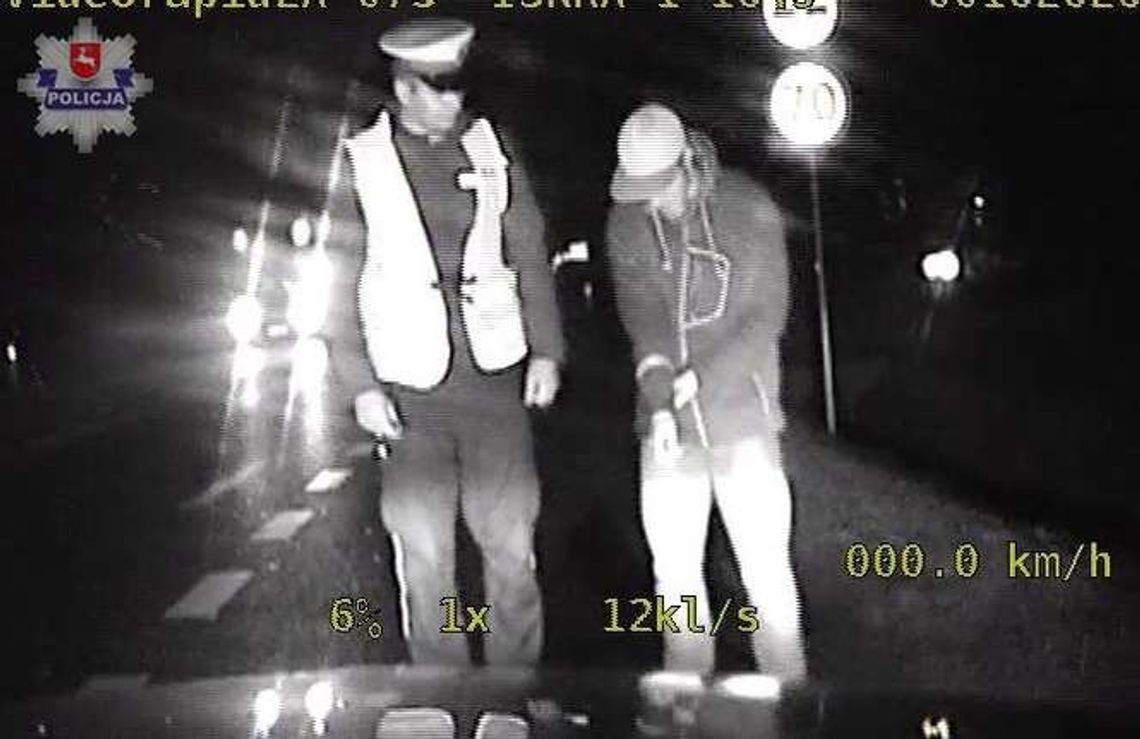 Biała Podlaska: Piesi dostali odblaski i mandaty (wideo)