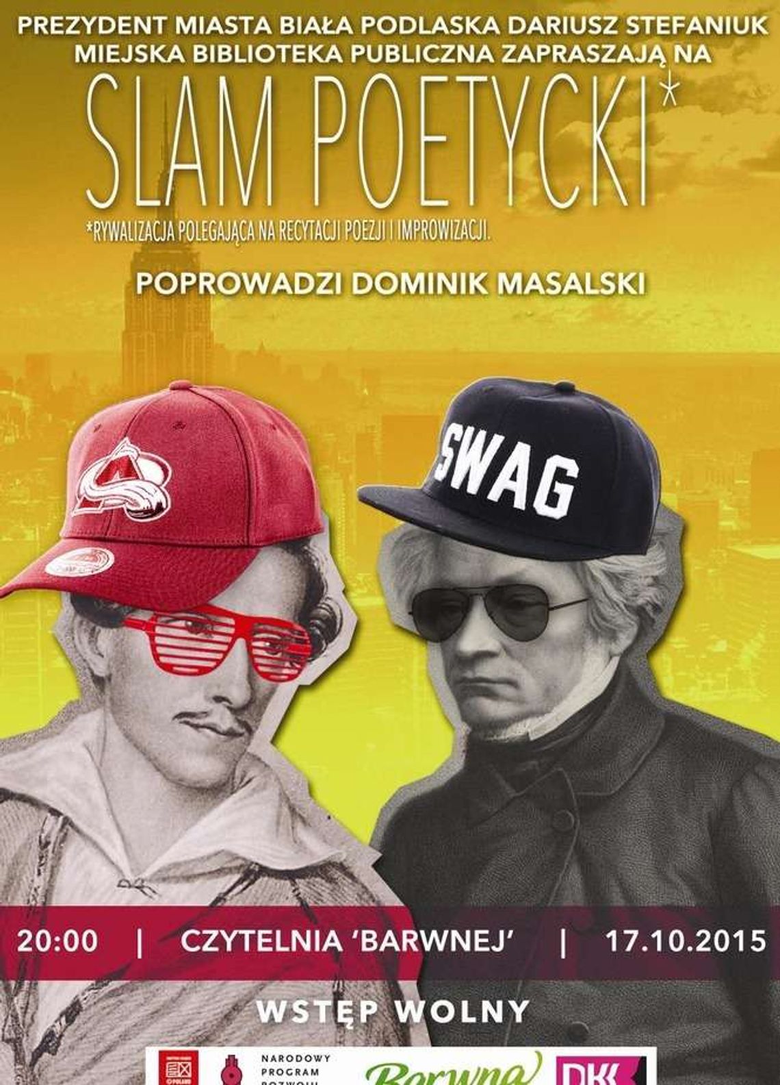 Biała Podlaska. Poetycki slam w Barwnej Biała Podlaska. Poetycki slam w Barwnej