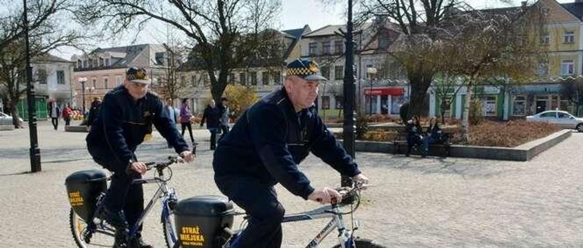 Biała Podlaska: Strażnicy miejscy wsiedli na rowery