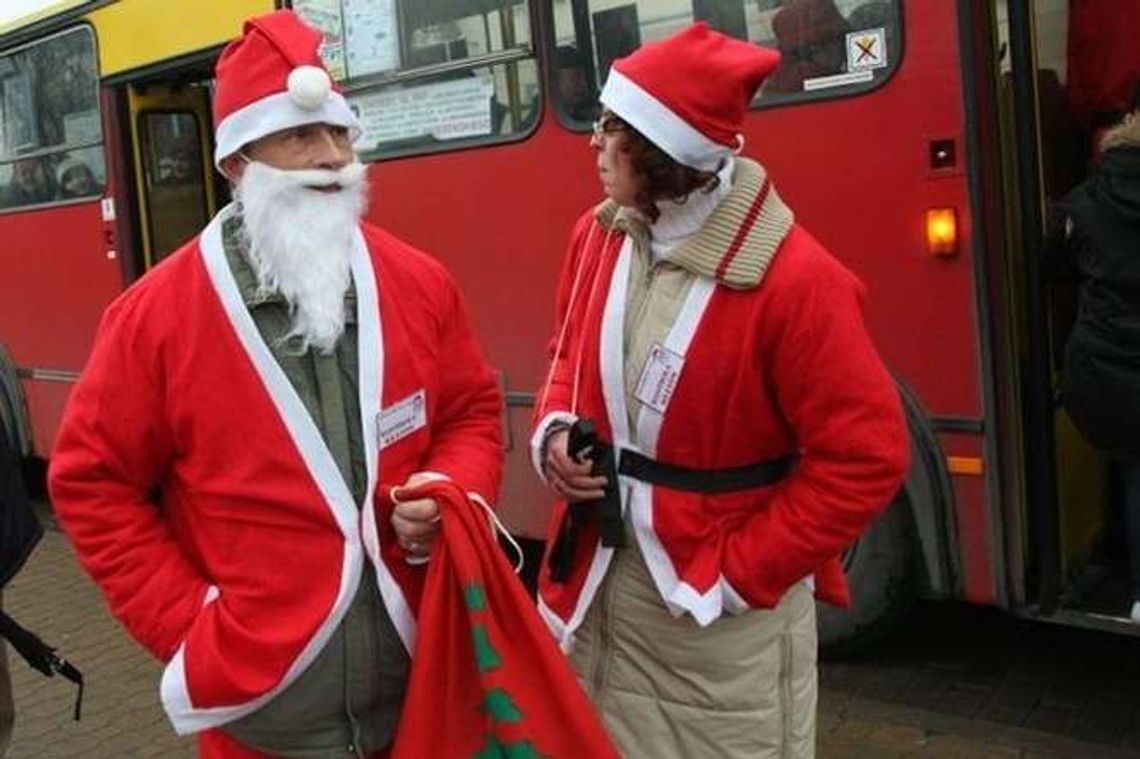 Biała Podlaska. Świętego Mikołaja spotkasz w autobusie