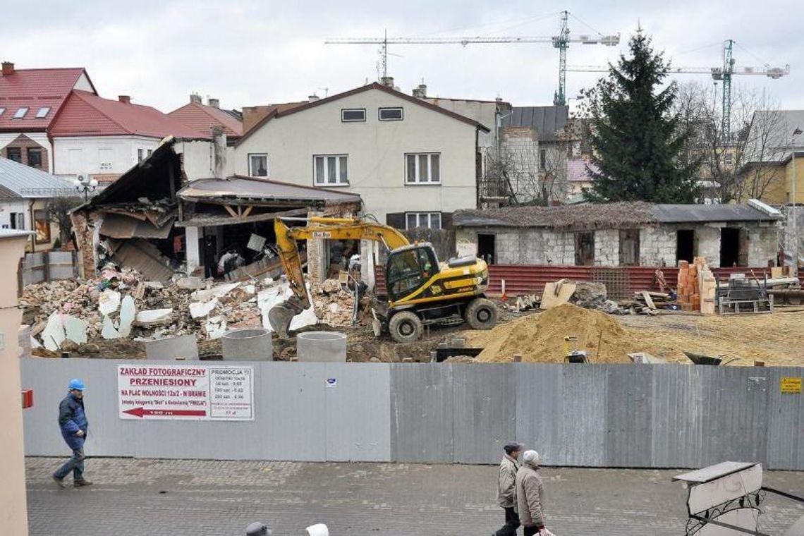 Biała Podlaska: W centrum miasta zawalił się sklep