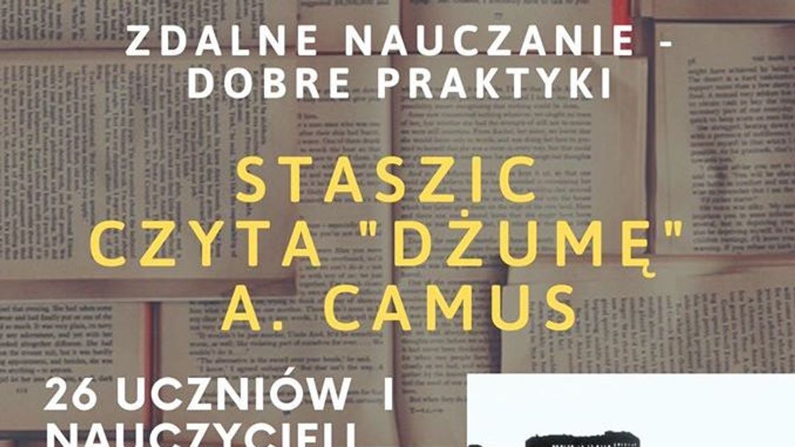 Biała Podlaska: Zdalne nauczanie. Autorski audiobook ze "Staszica"