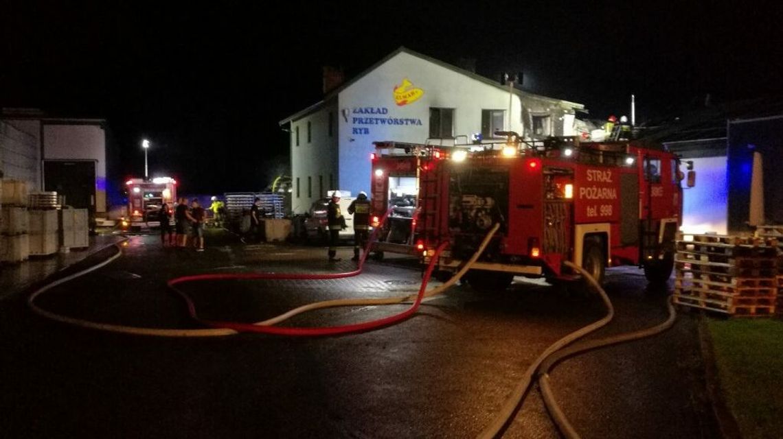 Biała Podlaska. Znana firma po pożarze wstrzymuje produkcję
