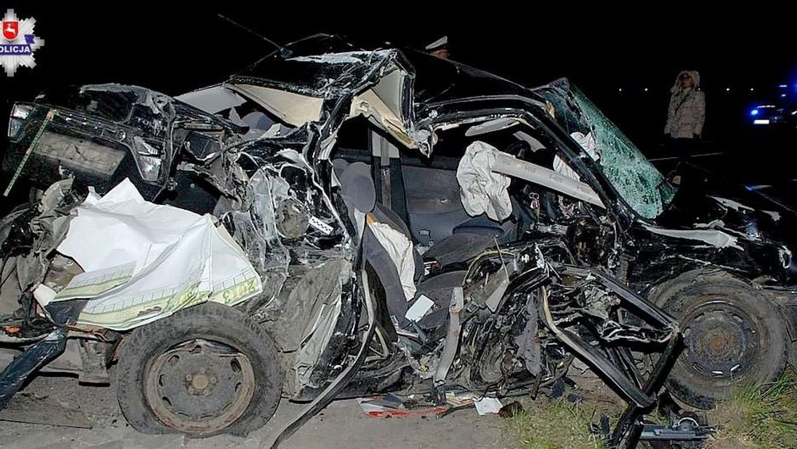 Biała: Tragiczny wypadek na DK19. Zginął 29-latek [zdjęcia]