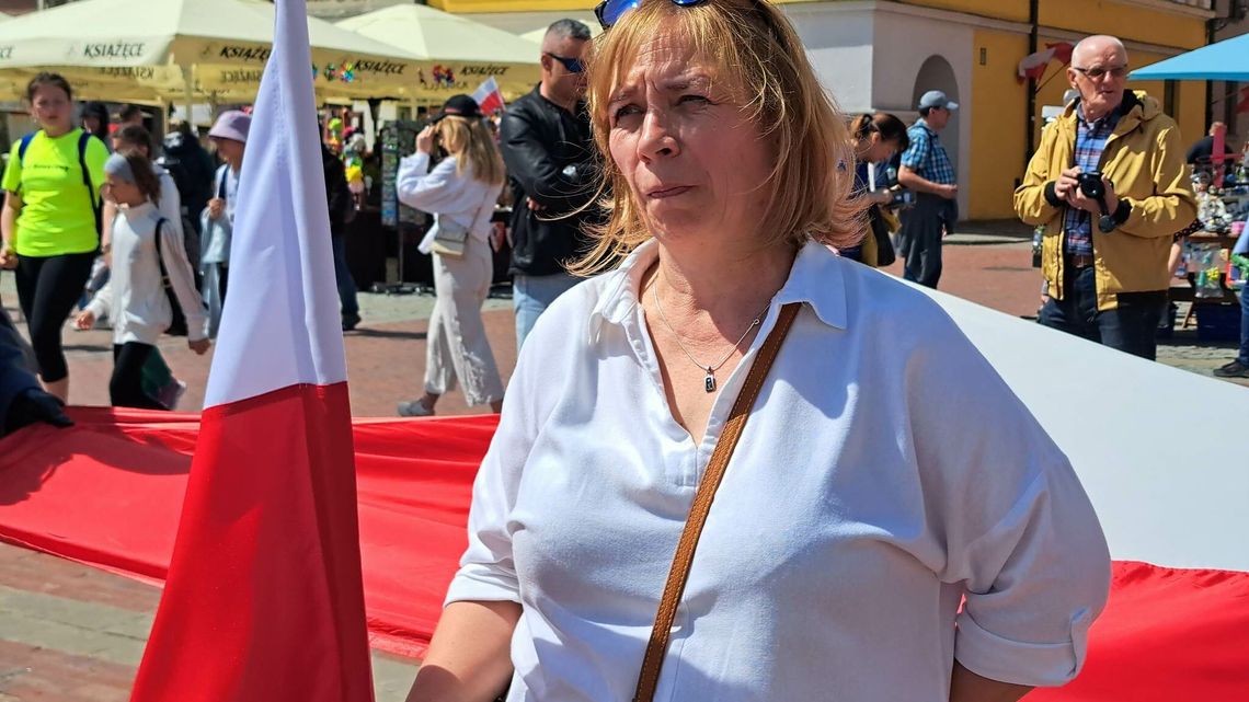 Biało-czerwona w roli głównej. Obchody Dnia Flagi w Zamościu