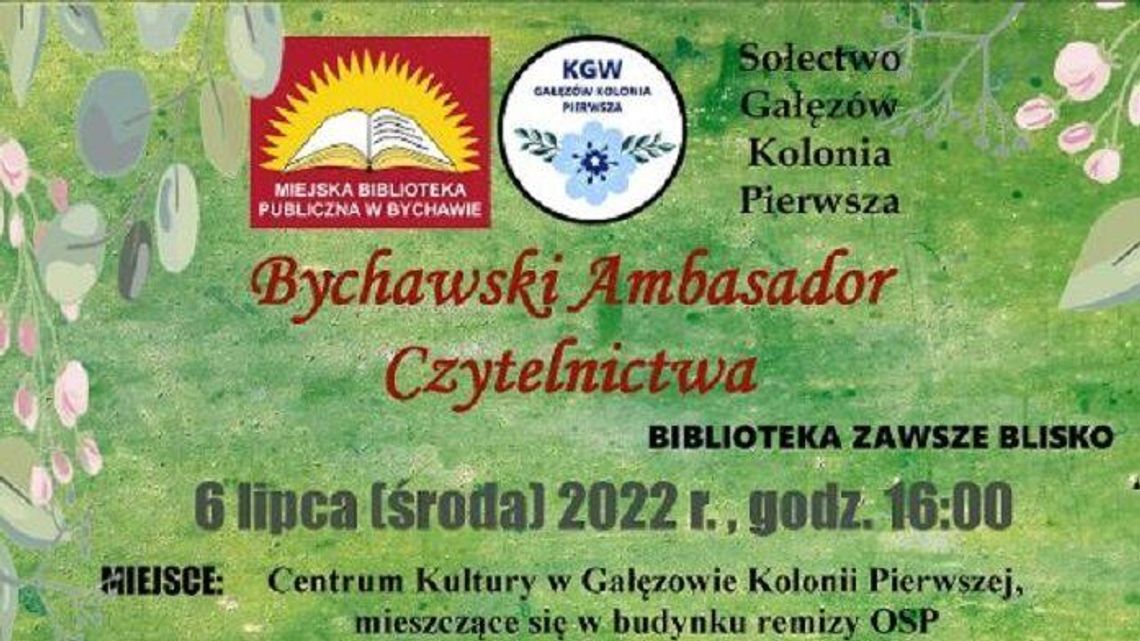 Biblioteka w Bychawie poszerza grono Ambasadorów Czytelnictwa