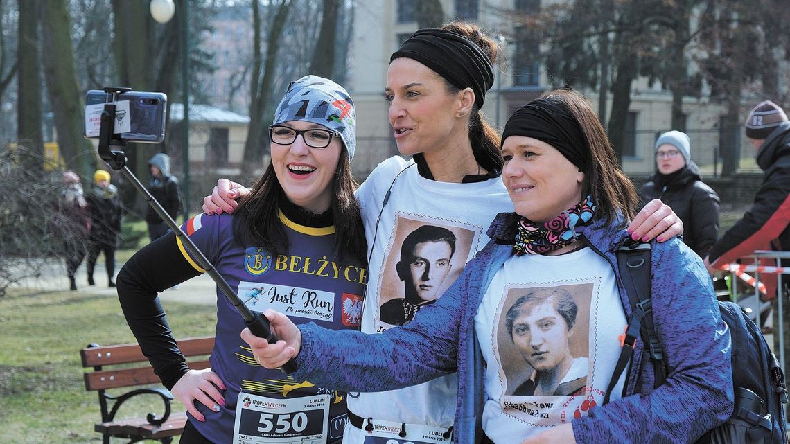 Bieg Pamięci Żołnierzy Wyklętych Tropem Wilczym w Lublinie [zdjęcia]