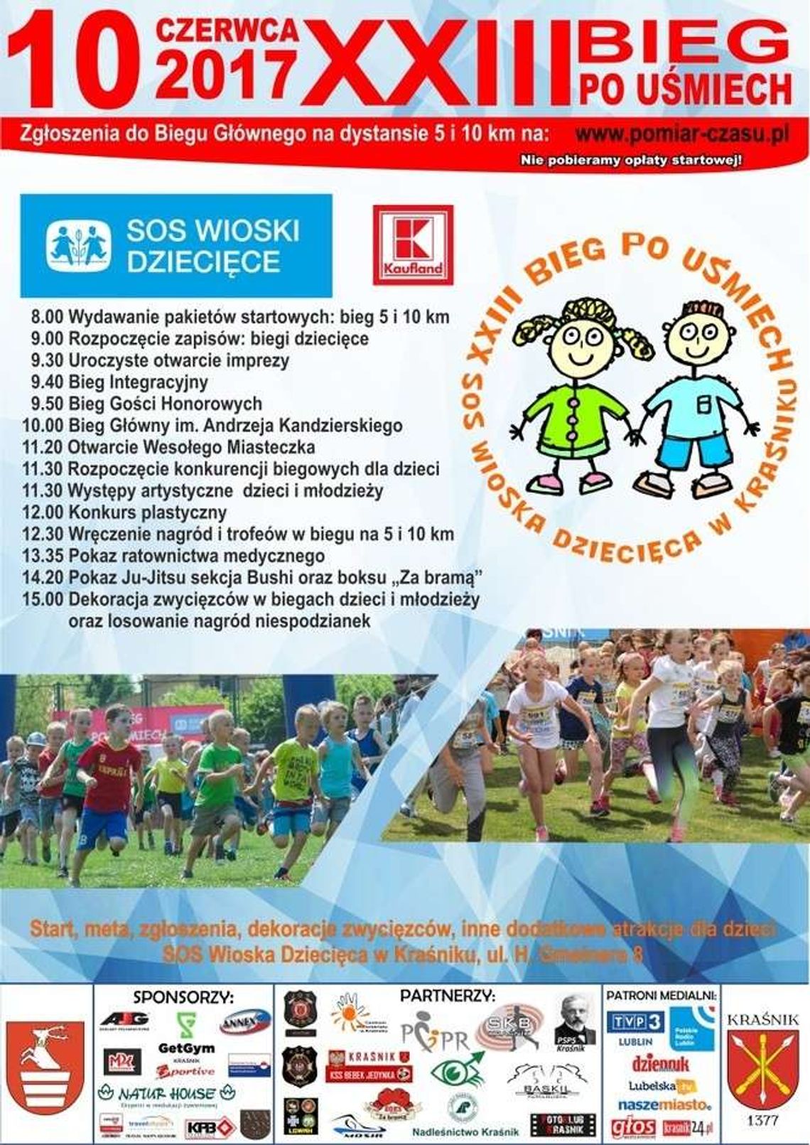 "Bieg po Uśmiech" w Kraśniku