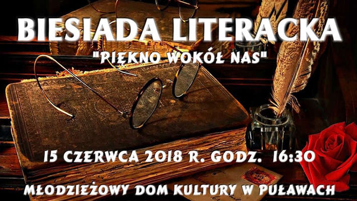 Biesiada Literacka w MDK w Puławach