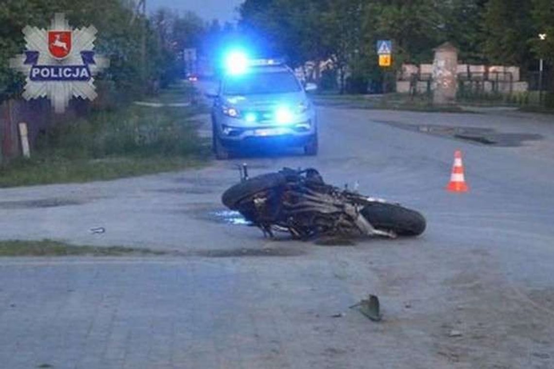 Biłgoraj, Biszcza. Wypadki z udziałem motocyklistów