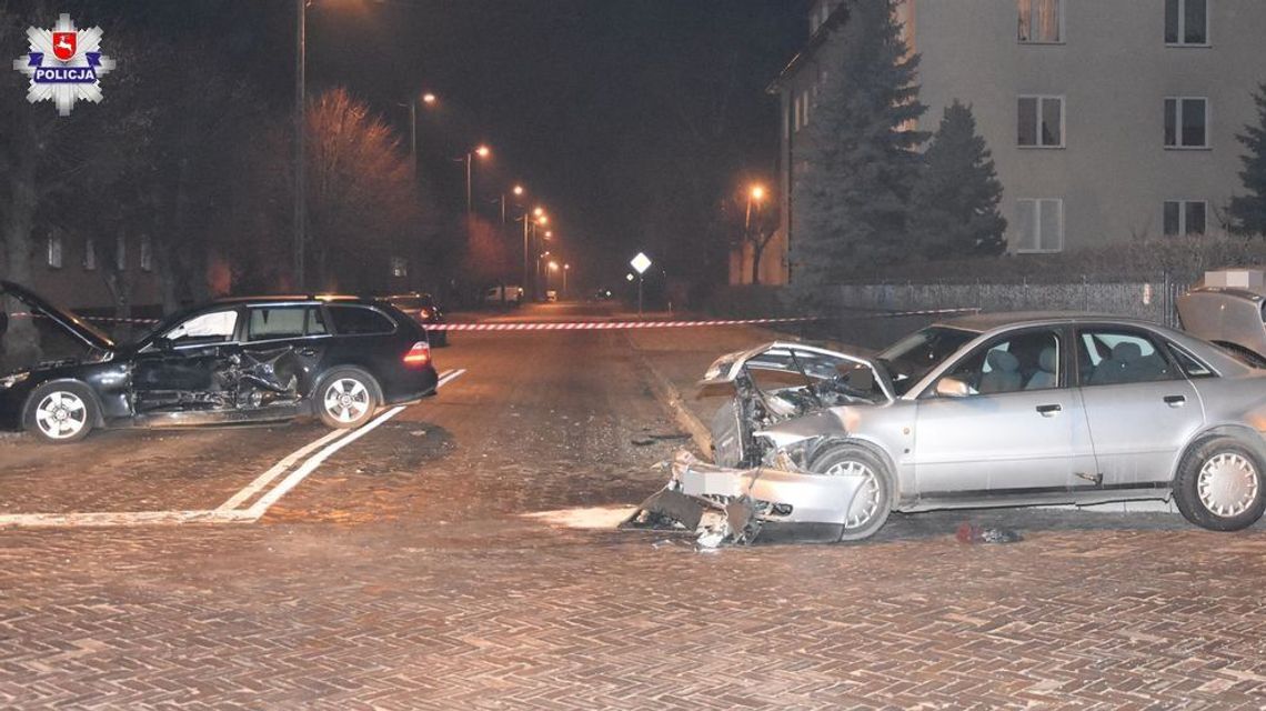 Biłgoraj: Dwoje dzieci ucierpiało w wyniku zderzenia samochodów [zdjęcia]