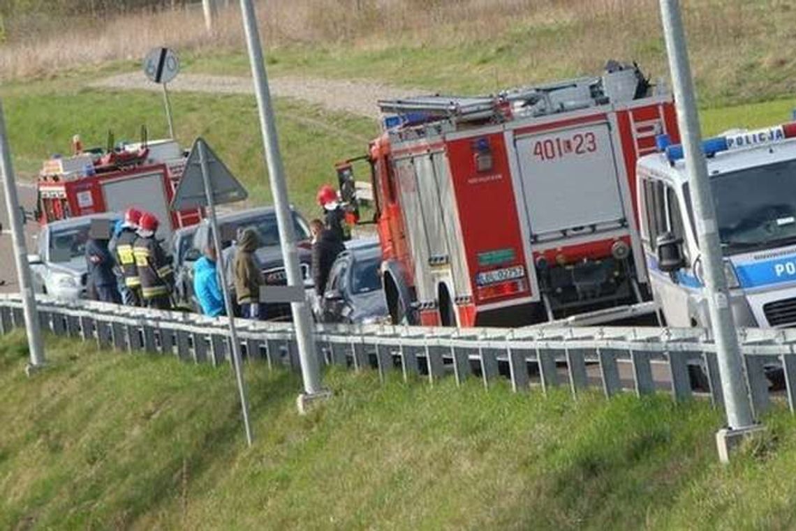 Biłgoraj: Jastrząb winowajcą dwóch kolizji