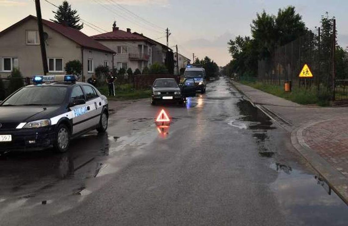 Biłgoraj: Kompletnie pijany wpadł pod samochód