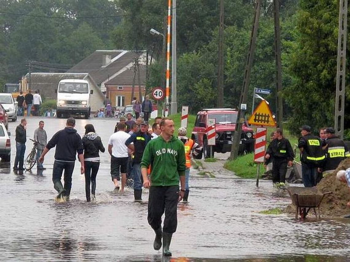 Biłgoraj nadal walczy z wodą. 115 podtopionych posesji