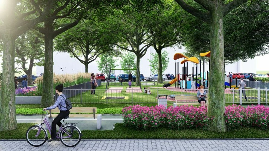 Biłgoraj. Stary skwer przejdzie lifting. Dzieci się ucieszą