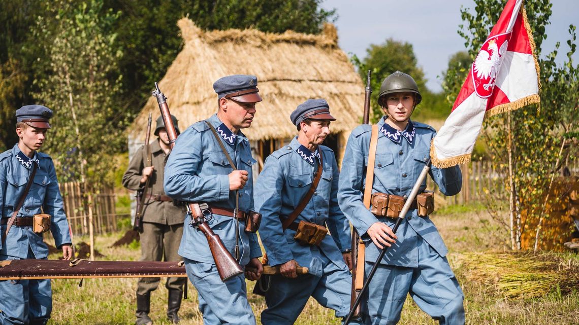 Bitwa Warszawska 1920. Inscenizacja pod Kraśnikiem [zdjęcia]