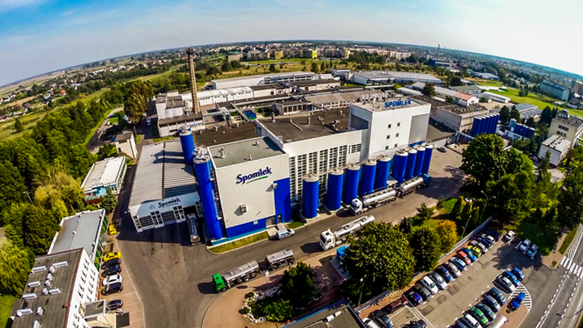 Blisko pół miliarda złotych przychodu Spomleku