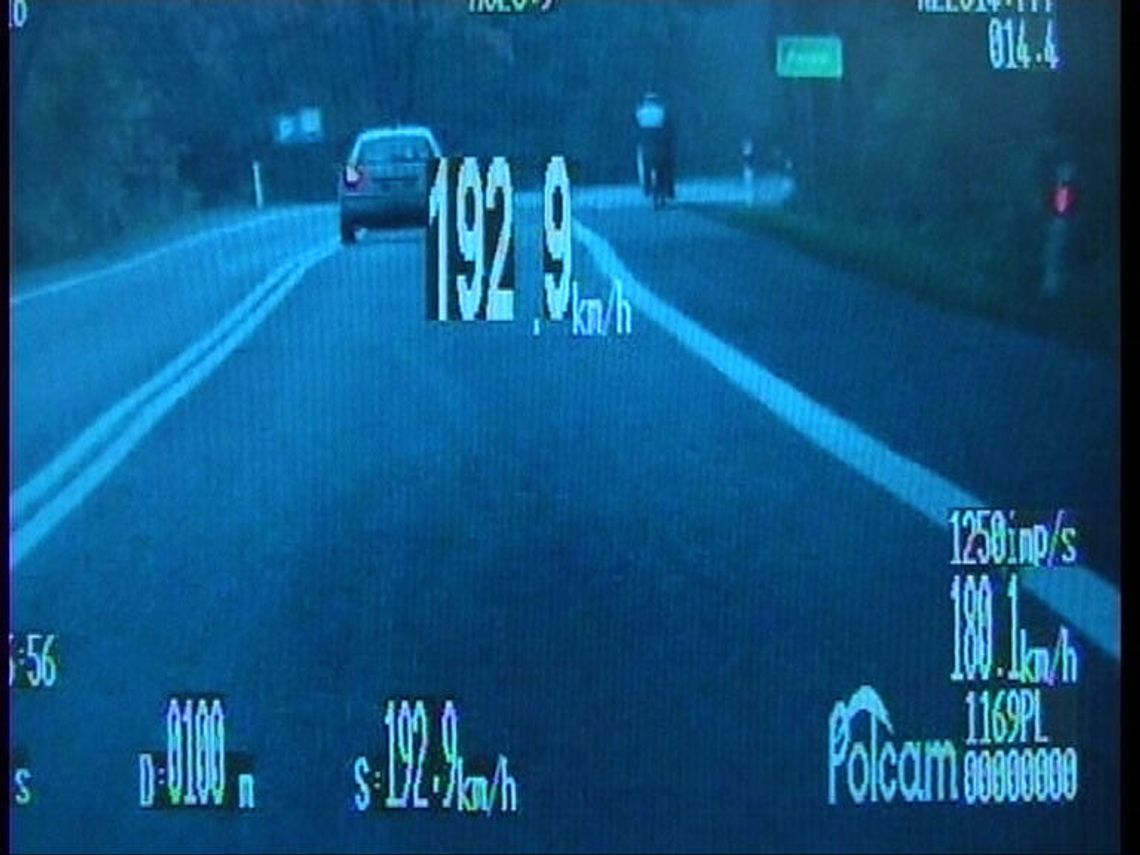 BMW pędziło z prękością ponad 190 km/h