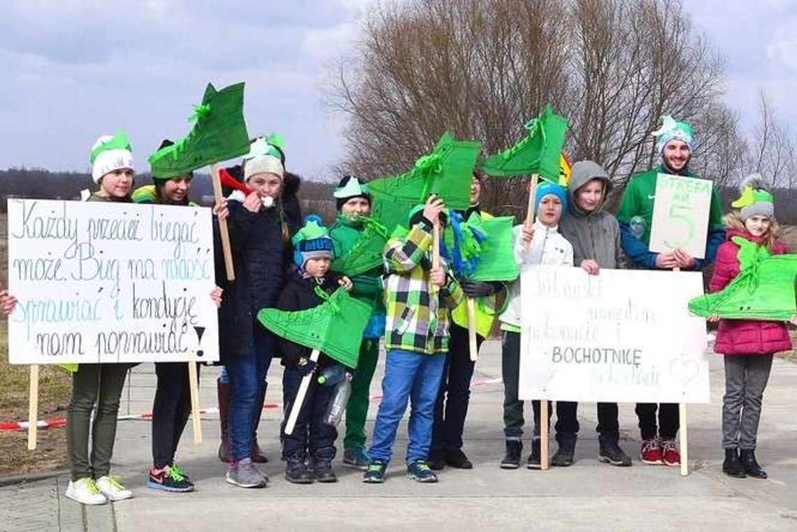 Bochotnica najlepiej kibicowała w Biegu Zielonych Sznurowadeł