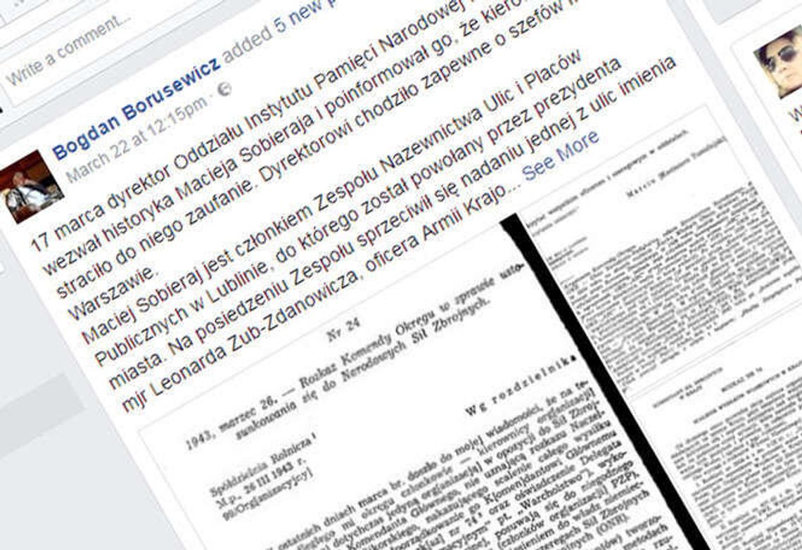 Bogdan Borusewicz broni historyka z lubelskiego IPN Bogdan Borusewicz broni historyka z lubelskiego IPN