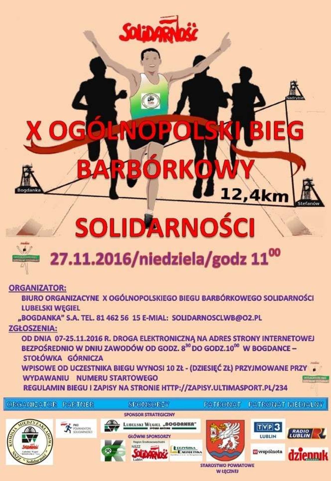 Bogdanka: Barbórka w biegu