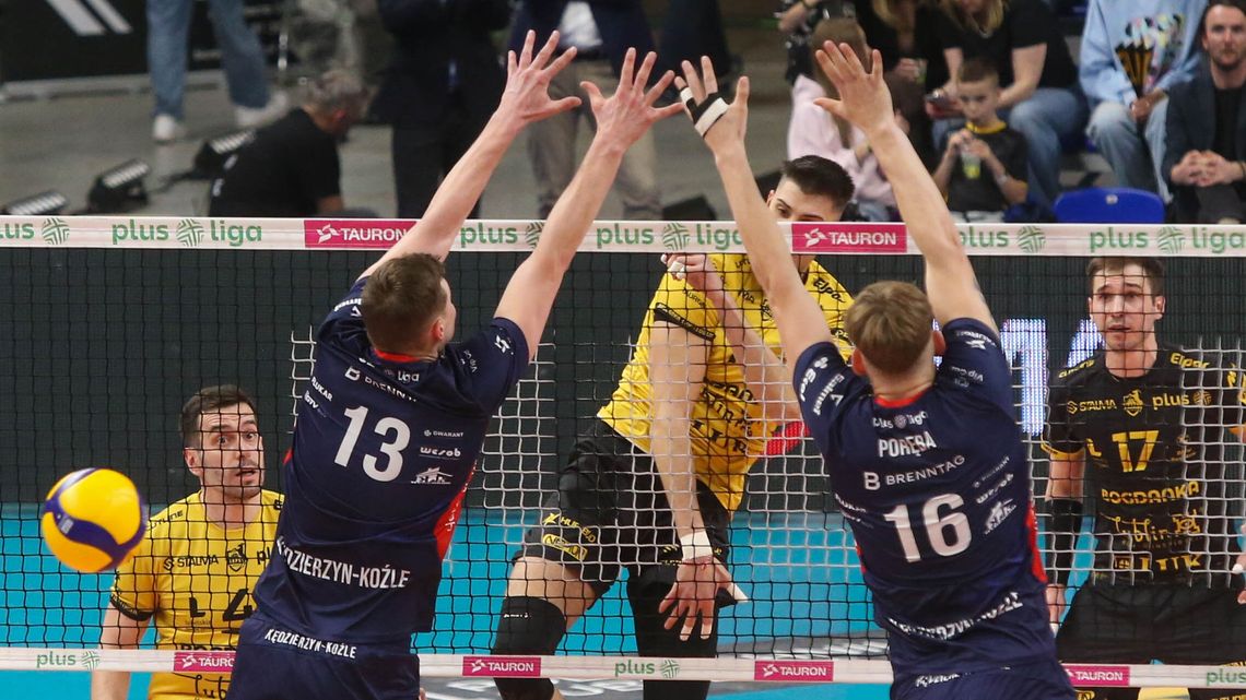 Bogdanka LUK Lublin gorsza w pierwszym meczu ćwierćfinału od ZAKSY Kędzierzyn-Koźle