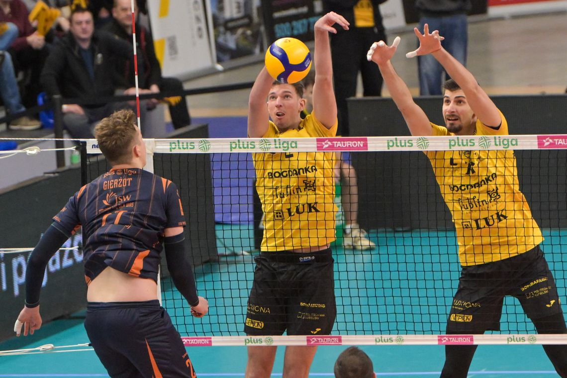 Bogdanka LUK Lublin kontra Knack Roeselare