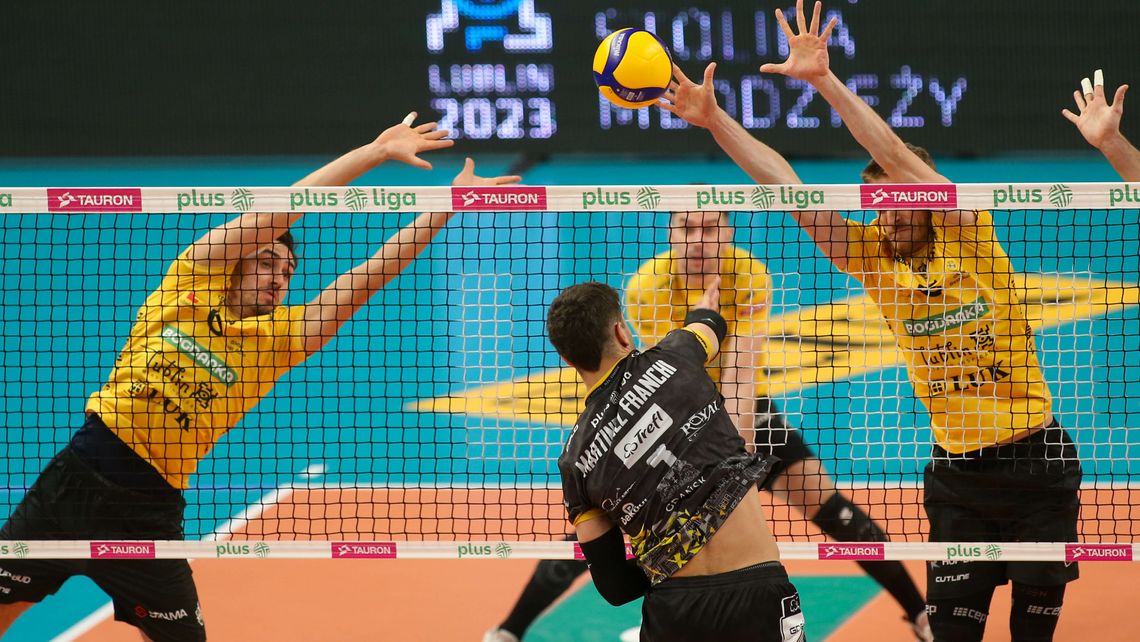 Bogdanka LUK Lublin zafundowała liderowi pierwszą porażkę w sezonie [zdjęcia]