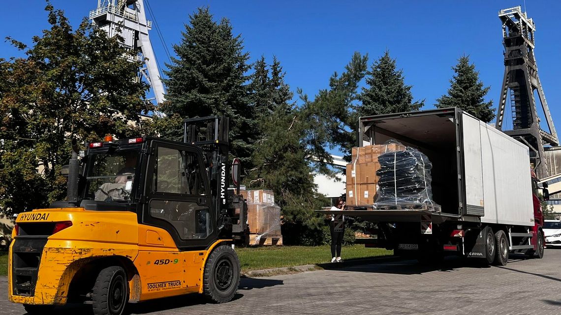 Bogdanka pomaga powodzianom