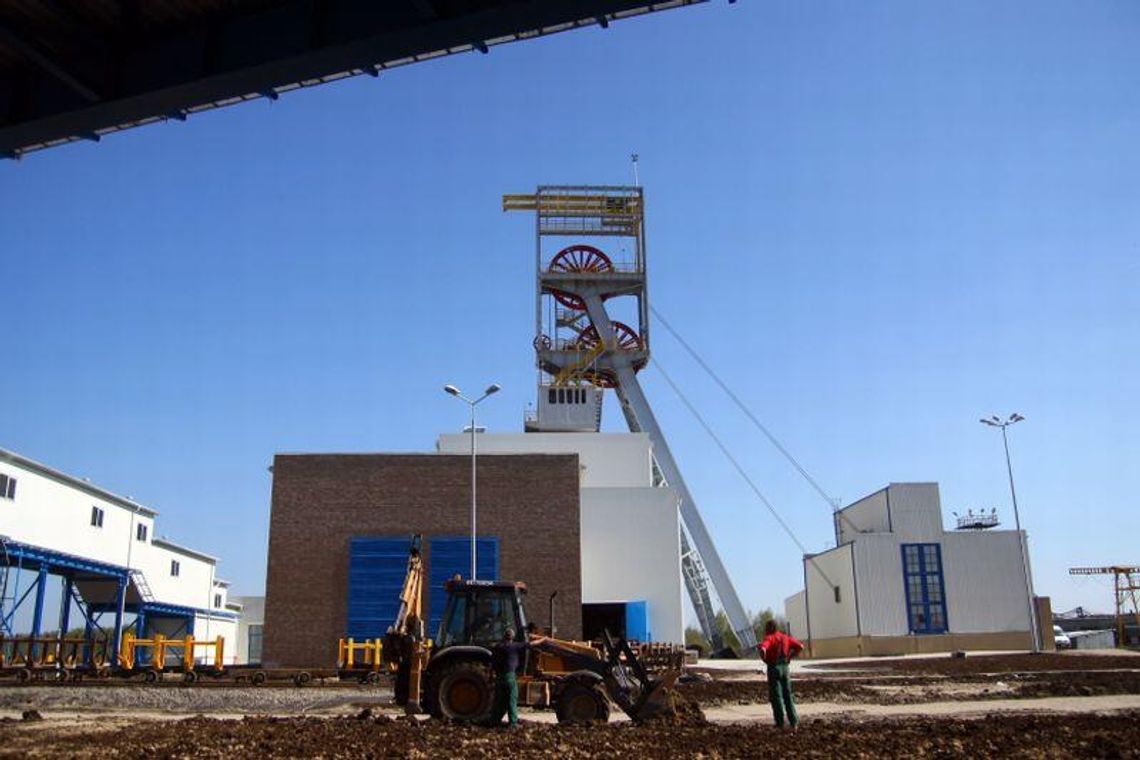 Bogdanka z zablokowanym szybem Bogdanka z zablokowanym szybem