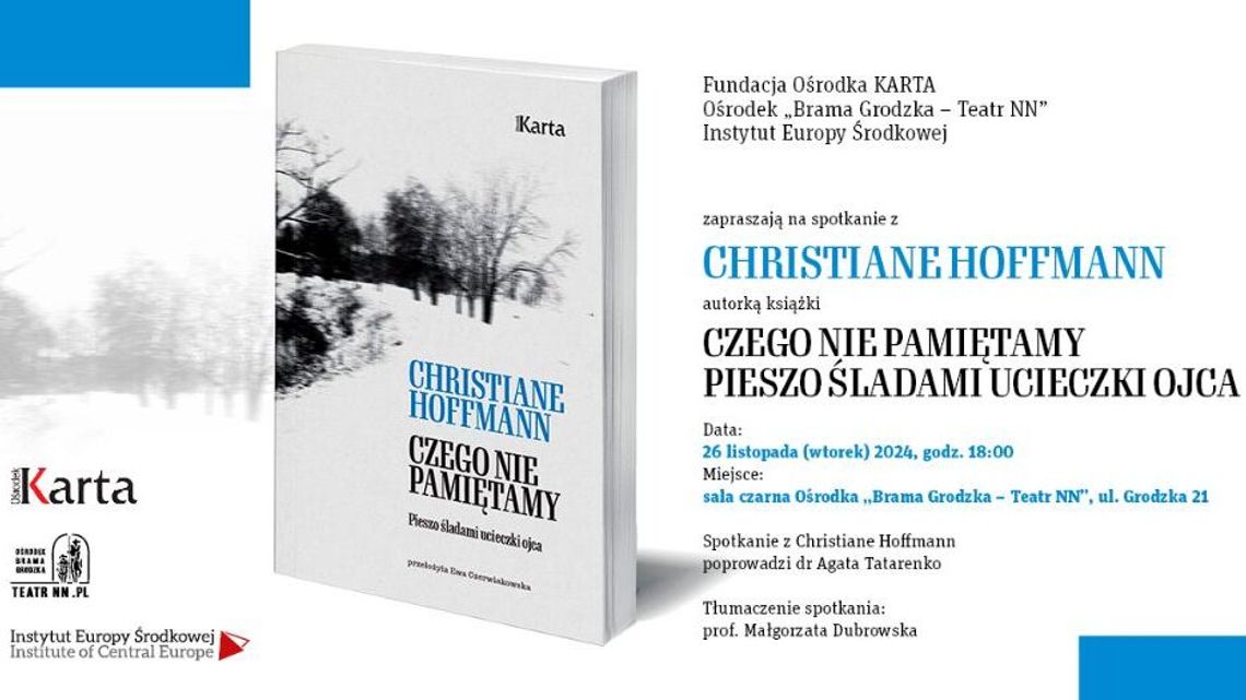 Bolesna historia. Spotkanie z Christine Hoffmann