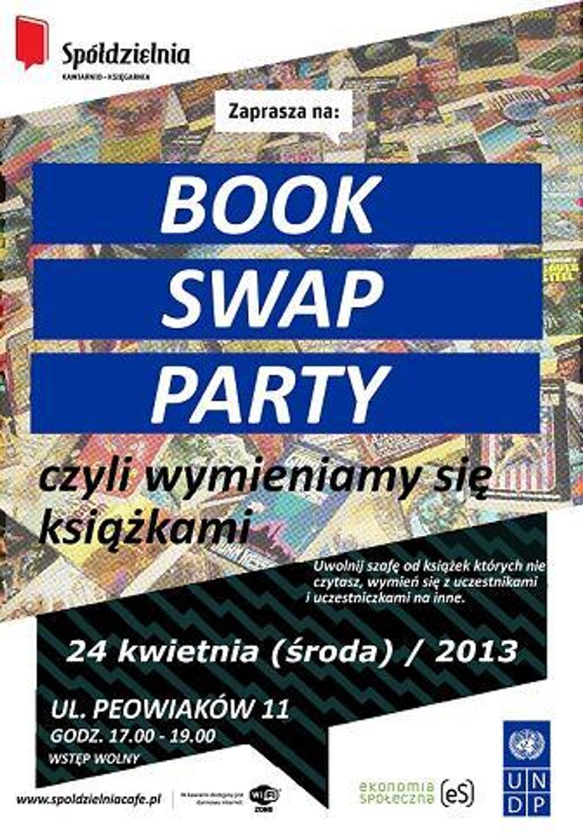 Book SWAP Party czyli wymie­niamy się książkami