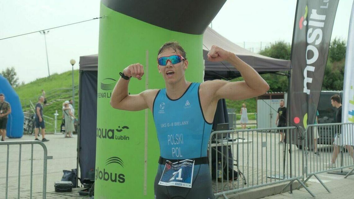 Brawo Mateusz Polski. To on wygrał 3. Lubelski Duathlon im. Jerzego Hillera