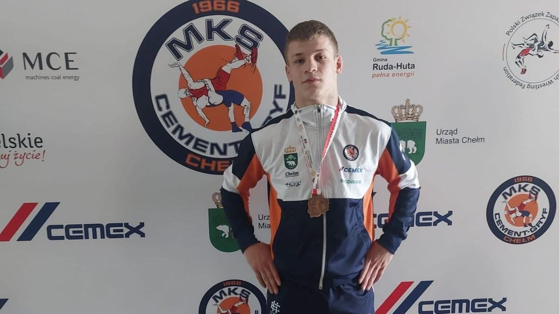 Brązowy medal Huberta Sidoruka na mistrzostwach Polski U20
