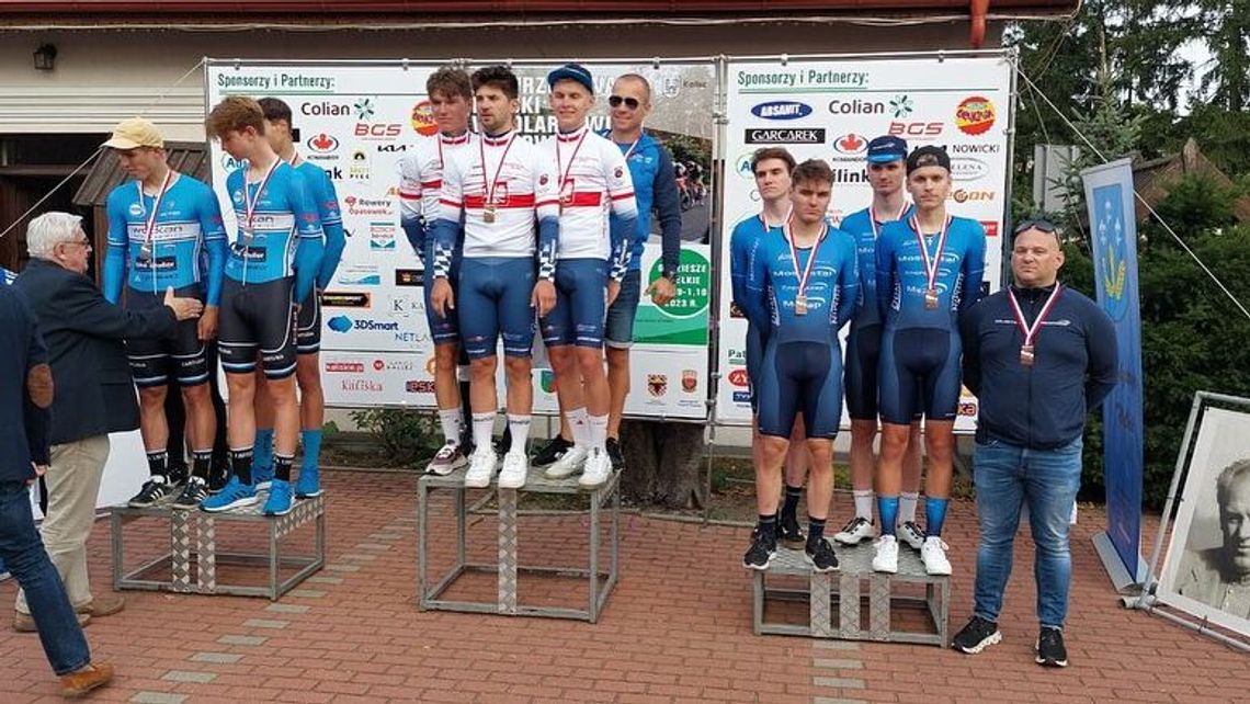 Brązowy medal kolarzy Pogoni Mostostal Puławy