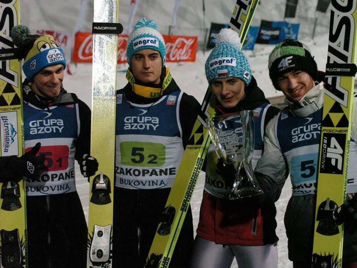 Brązowy medal polskich skoczków na mistrzostwach świata w Val di Fiemme!