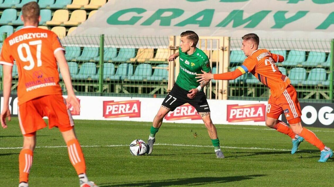 Bruk-Bet Termalica Nieciecza - Górnik Łęczna 2:2. Nie utrzymali prowadzenia w drugiej połowie