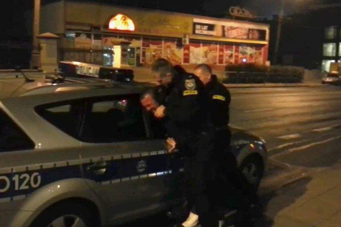 Brutalna interwencja policji? "Mężczyzna stawiał opór, wyzywał, chciał uderzyć"