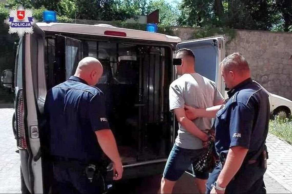 Brutalny napad na policjanta. Dwie osoby aresztowane (zdjęcia)