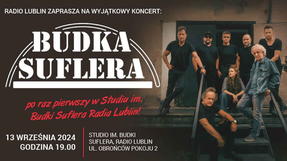 Budka Suflera na żywo w Radiu Lublin! Budka Suflera na żywo w Radiu Lublin!