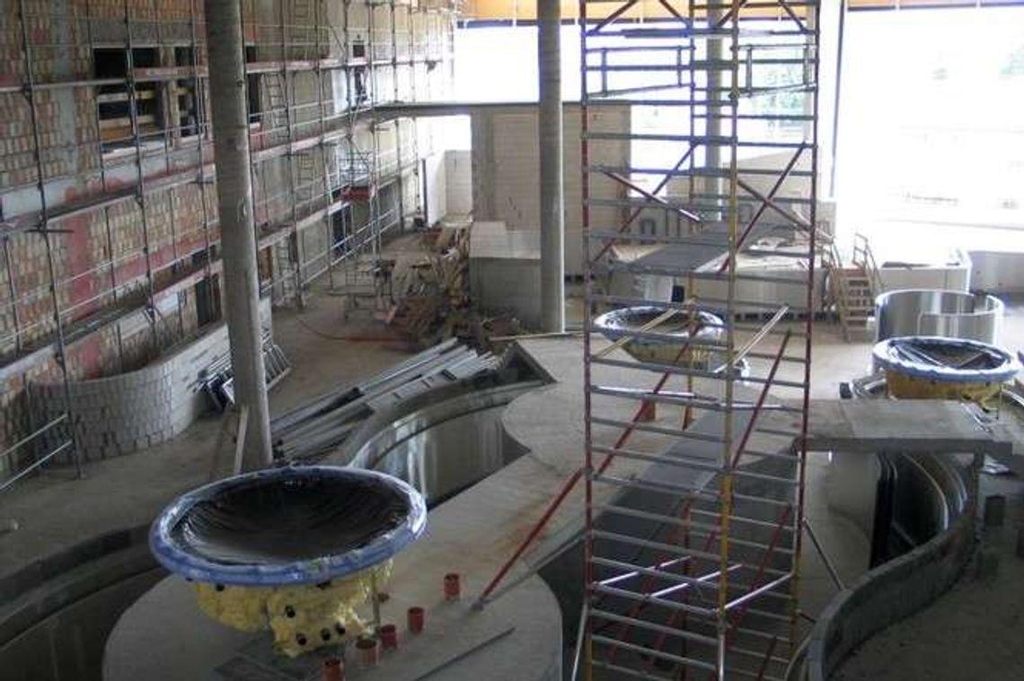 Budowa aquaparku w Chełmie już na finiszu (zdjęcia)