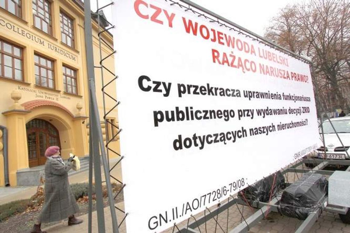 Budowa obwodnicy Lublina wstrzymana po protestach posła PSL? Budowa obwodnicy Lublina wstrzymana po protestach posła PSL?